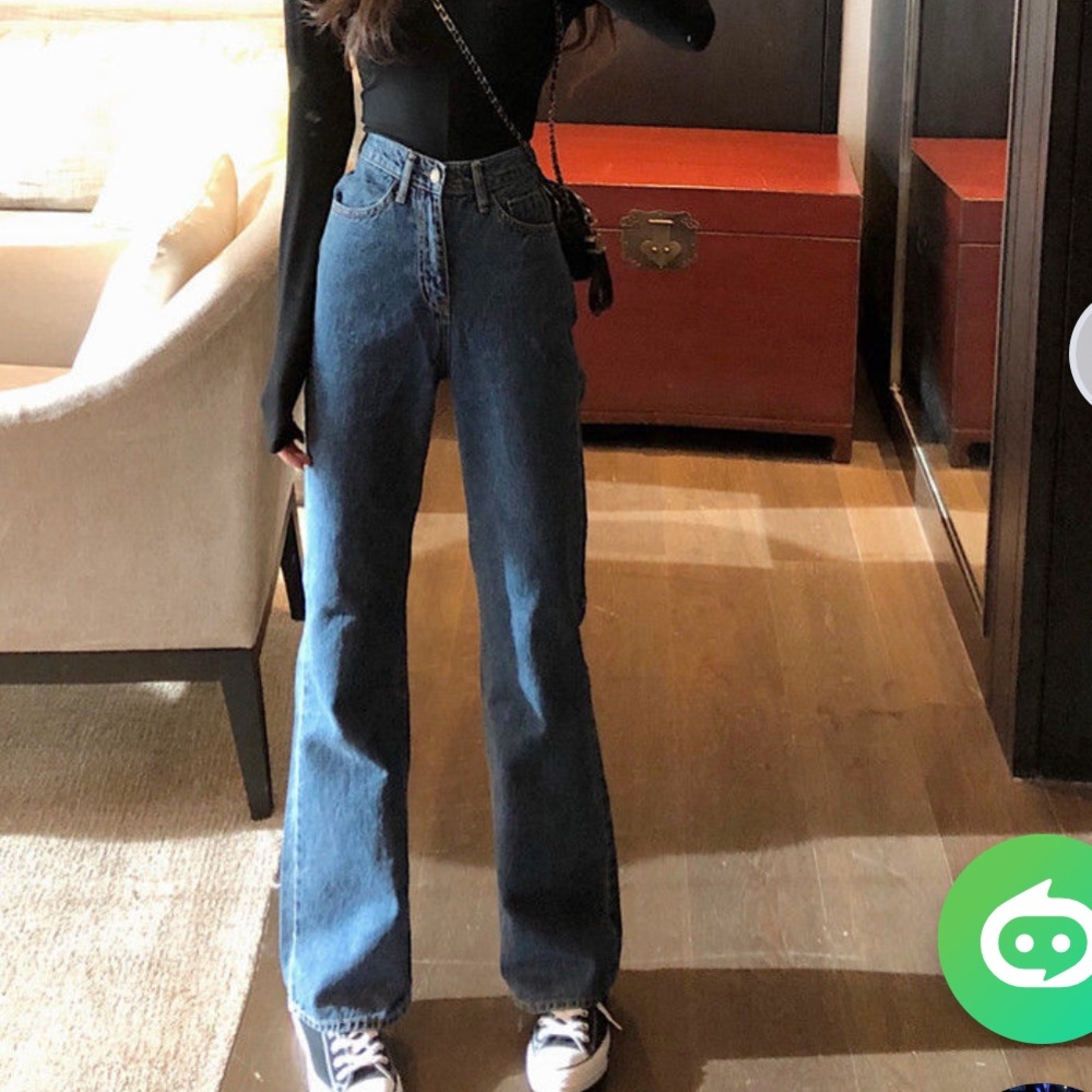 Yesstyle high waisted wide leg jeans